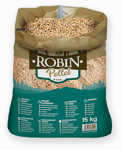 worek pelletu opałowego Robin do kupienia w Opatówku lub sklepie internetowym